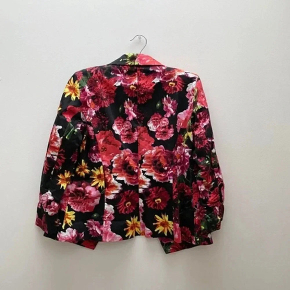 ECI New York - Y2K Floral One Button Blazer - Picture 4 of 9